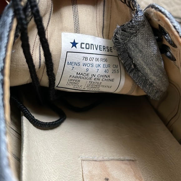 Converse John Varvatos size US 9 women’s - Picture 6 of 8